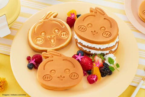 おうちでちいかわパンケーキが！「うさぎ」の顔型パンケーキメーカーが3月7日に発売│うまく焼く方法や注意点・購入方法について