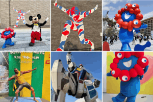 【大阪・関西万博】話題のウォールアート「例のポーズ」もう見た？ウサインボルトポーズやガンダムポーズなど万博で話題のポーズ一覧まとめました。