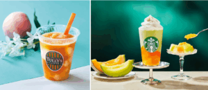 【タリーズ】＆TEA ジャスミン香るピーチフローズンティー完全ガイド！話題のスタバのメロンフラペチーノはいつ？22年からの歴史を振り返る！