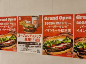【バーガーキング福袋2026年】予約方法＆事前抽選のネタバレ最新情報完全ガイド│イオンモール松本に12月30日オープン＆求人情報も！中身や価格やおすすめ、人気理由など徹底解説！