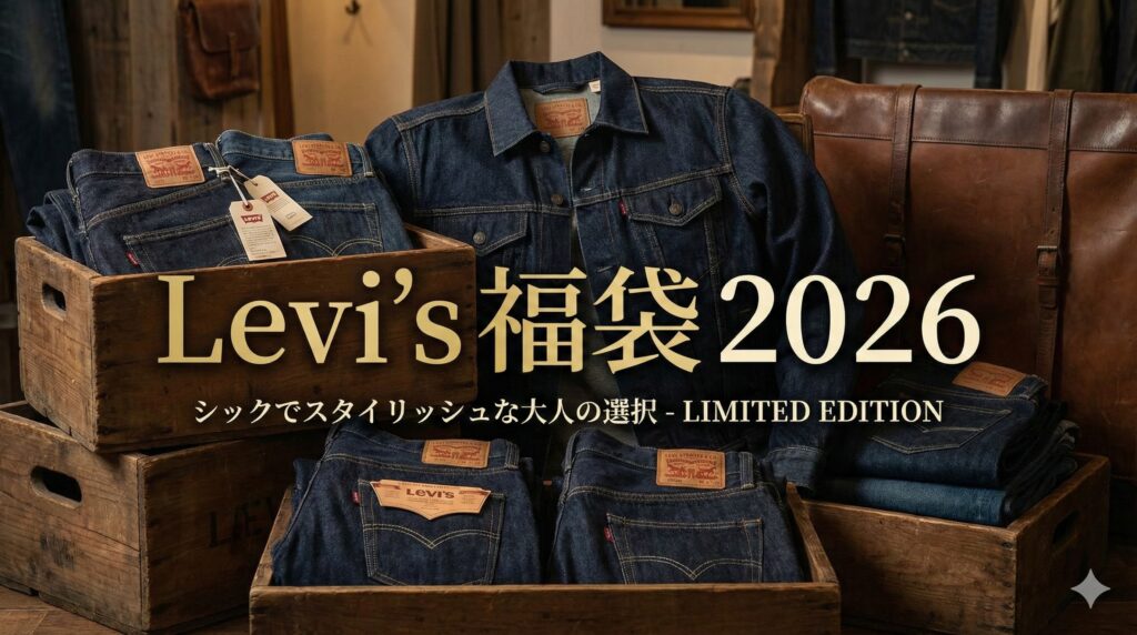 【リーバイス福袋2026】中身を徹底解説!予約＆購入完全ガイド│どこで買えるの?中身と値段は?予約はいつから?購入おすすめ度とコスパ、口コミなどを徹底比較!