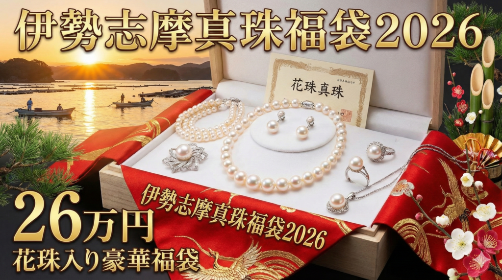 【伊勢志摩真珠福袋2026】26万円の「花珠」入り豪華中身ネタバレ！いつから発売？初売り予約・口コミ・お得度を徹底解説