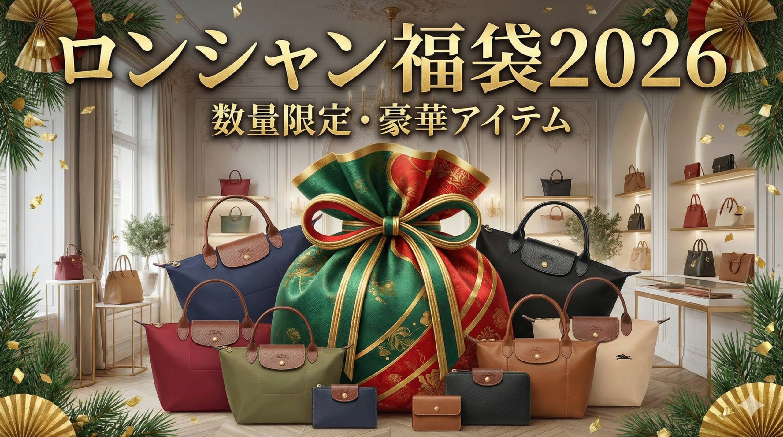 【ロンシャン福袋2026】中身ネタバレ!ルプリアージュ入り49,800円はお得?予約いつから・口コミ・コスパを徹底解説