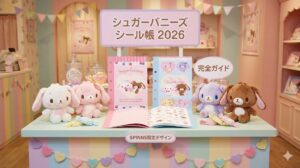 【シュガーバニーズ シール帳 2026】しろうさ・くろうさ限定デザイン！SPINNS予約はいつから？中身・購入方法・口コミ完全ガイド