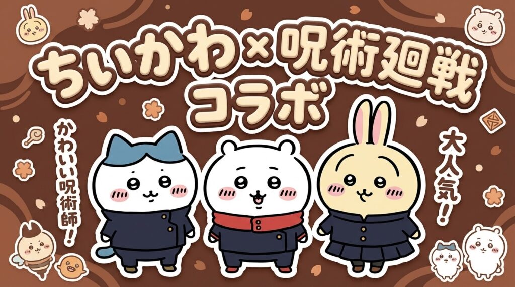 【ちいかわ×呪術廻戦】コラボの可能性を徹底考察！ヒロアカコラボ実績や「理不尽すぎる世界観の共通点」から読み解く未来の展開