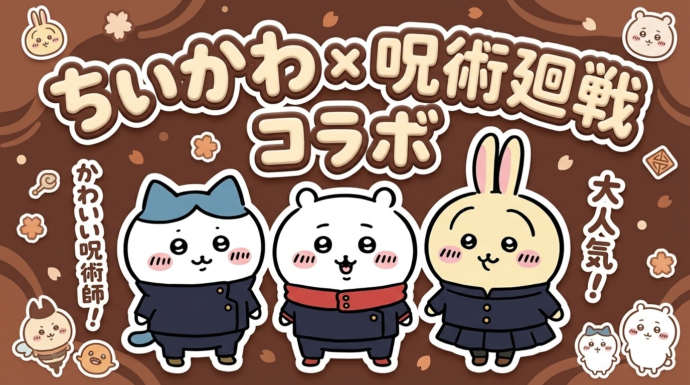 【ちいかわ×呪術廻戦】コラボの可能性を徹底考察！ヒロアカコラボ実績や「理不尽すぎる世界観の共通点」から読み解く未来の展開